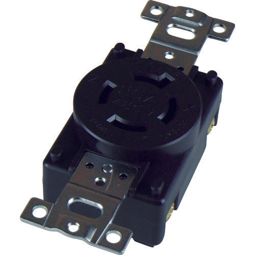 AMERICAN DENKI Hook Type Embedded Outlet Grounding 3P20A480V