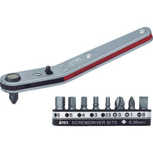 Load image into gallery viewer, ANEX bent-up head type offset ratchet driver bit 9-piece set
