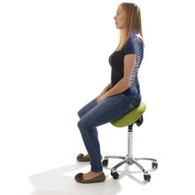 โหลดรูปภาพลงในโปรแกรมดูแกลเลอรี Global Stole Pilates Chair PILATES A IR SEAT สีน้ำเงิน นั่งสูง 52-71ซม
