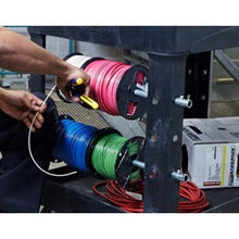 โหลดรูปภาพลงในโปรแกรมดูแกลเลอรี รถเข็นอเนกประสงค์สำหรับงานหนัก Rubbermaid Tube Tyre สีดำ
