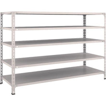 Tải hình ảnh vào trình xem thư viện, Kệ siêu nhẹ TRUSCO loại mở W1800XD600XH1200 5 bậc màu xám neo
