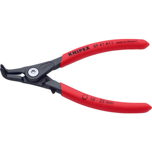 Snap ring pliers for KNIPEX shaft curved