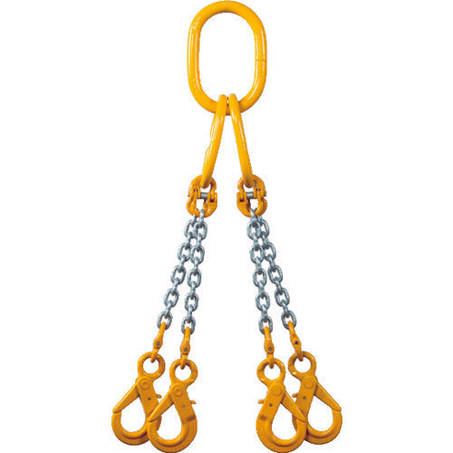 ELEPHANT chain sling 100 (eye type) load 2.5t wire diameter 6.3mm L1.5m