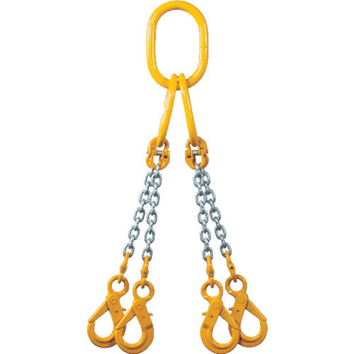 ELEPHANT chain sling 100 (eye type) load 4.1t wire diameter 7.1mm L1.5m