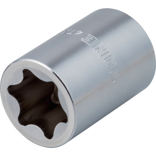 ซ็อกเก็ต/ช่องเสียบ Torx ชนิด TONE E หมายเลข ขนาดเกลียว ขั้วเกลียว E24 12.7มม