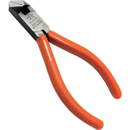 FUJIYA nippers (2 pieces with oblique blade hole) 125mm