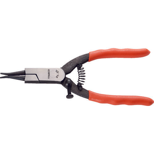 TRUSCO snap ring pliers shaft Φ1.8 straight claw 51 type