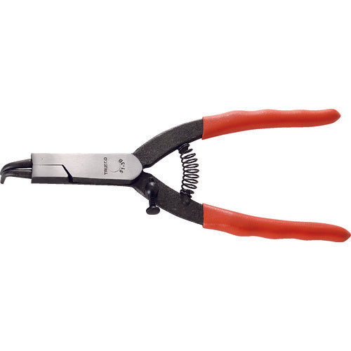 TRUSCO snap ring pliers for shaft Φ2.3 curved claw 51 type