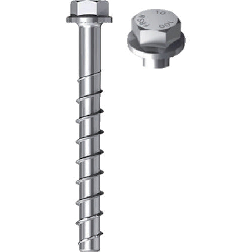 Fisher concrete screw type anchor F BS 2 10×70 15/5/- US (50 pieces)