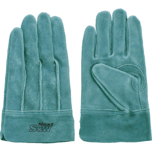 FUJI GLOVE Cowhide Split Leather Oil Processed Gloves SN-6 L