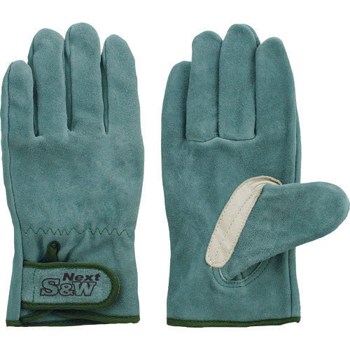 SN-32L with FUJI GLOVE glove cow split leather oil processing marker