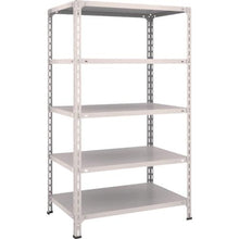 Load image into gallery viewer, TRUSCO lightweight shelf open type W875XD600XH1500 5 steps neo gray
