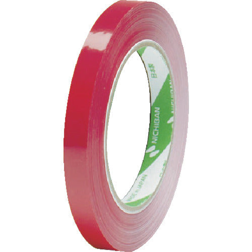 NICHIBAN เทปปิดปากถุง สีแดง 540R-12X100T 12mmX100m