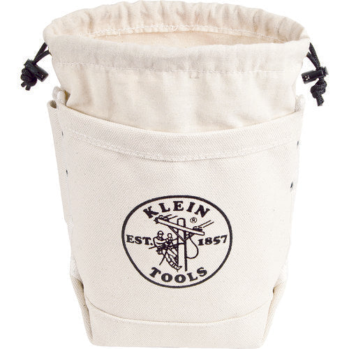 Túi bu lông KLEIN màu trắng có dây rút