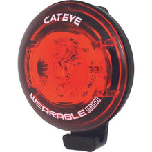 โหลดรูปภาพลงในโปรแกรมดูแกลเลอรี CATEYE Safety Light Wearable Mini SV สีแดง 33 x 39

