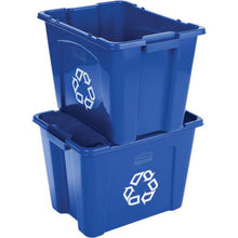画像をギャラリービューアに読み込む, ラバーメイド　リサイクルボックス　ブルー
