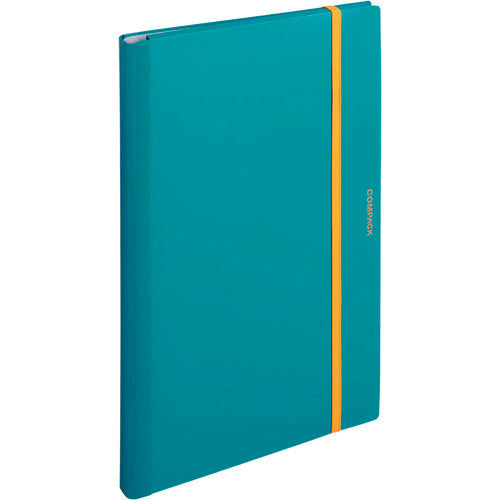 KING JIM Folio Clear File Compaq สีฟ้าอ่อน