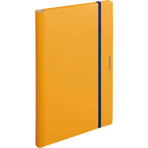 KING JIM Folio Clear-File Compaq สีเหลือง