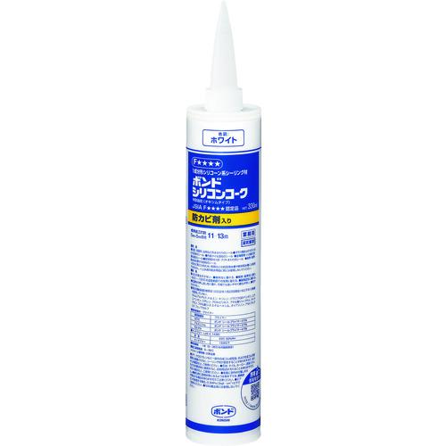 Konishi Bond Silicone Coke with Antifungal Agent 330ml White #59078