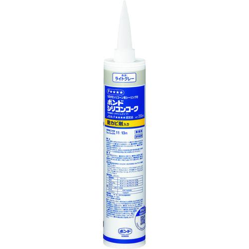 Konishi Bond Silicon Coke with Mildew Resistant 330ml Light Gray #59087