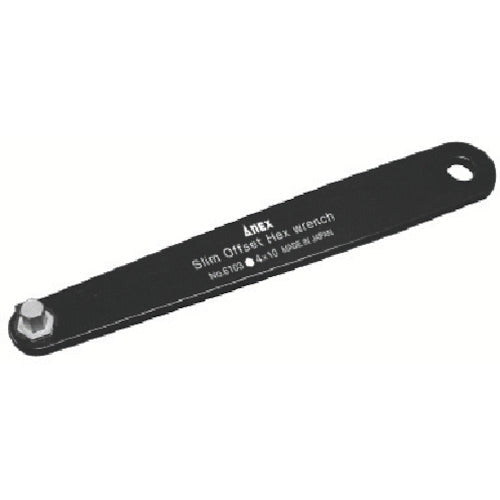 ANEX cờ lê lục giác bù mỏng H4 x 10