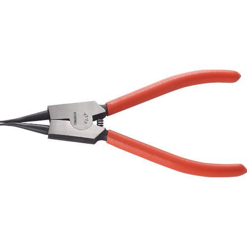 Trusco snap ring pliers shaft Φ1.2 straight claw 63 type
