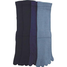 Load image into gallery viewer, SENSHU 5 Toe Socks Color 4 Pairs
