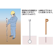 画像をギャラリービューアに読み込む, 仙台銘板　地中探査棒『穴掘ーる』　ＡＮＡ－１６００
