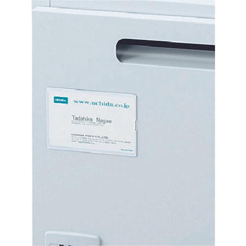 Uchida แม่เหล็กพาดหัว (ขนาดนามบัตร) สีขาว 10 แผ่น