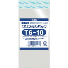 画像をギャラリービューアに読み込む, ＨＥＩＫＯ　ＯＰＰ袋　テープ付き　クリスタルパック　Ｔ６－１０
