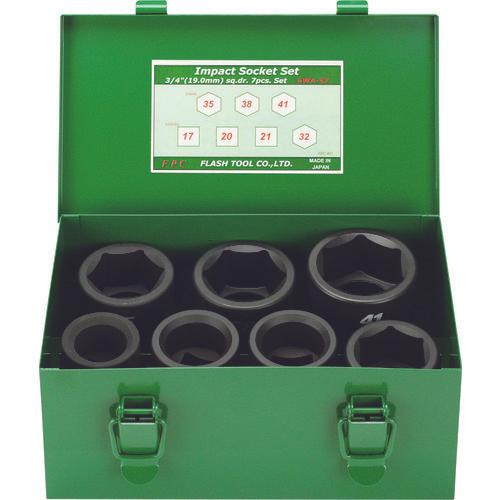 Bộ ổ cắm bán dài tác động FPC góc chèn 19.0mm 7pc