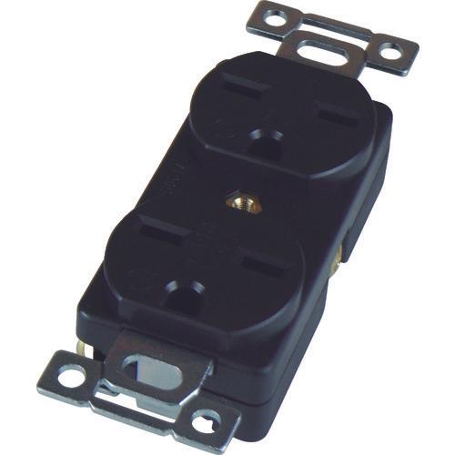 AMERICAN DENKI flat blade type double embedded outlet ground 2P15A250V