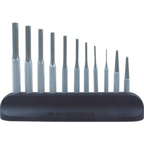 Bộ đột lỗ chốt song song (nòng tròn) PB SWISS TOOLS 715H có chân đế