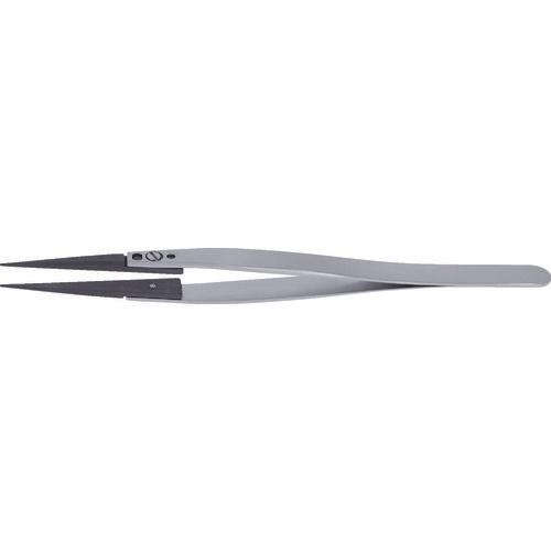 idealtek ESD ceramic tweezers tip replacement type straight 135mm