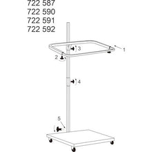 Load image into gallery viewer, KAISER large trash can holder 300L
