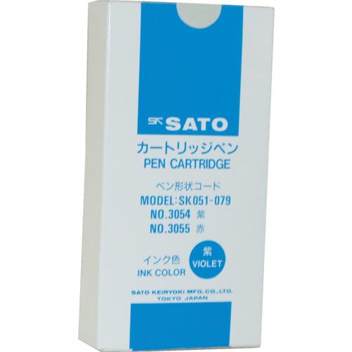 Sato cartridge pen (purple) (12 pieces)