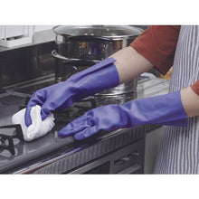 画像をギャラリービューアに読み込む, ビニスター　塩化ビニール手袋　ソフトエース　バイオレット　Ｍ
