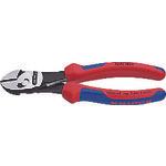 KNIPEX twin force nipper with spring 180mm