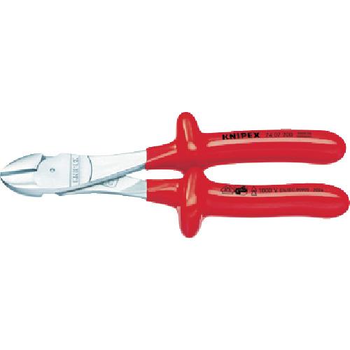 KNIPEX 7407-250 Insulation strong oblique nipper 1000V