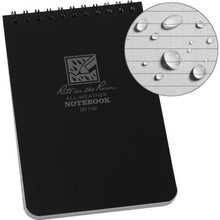 โหลดรูปภาพลงในโปรแกรมดูแกลเลอรี RITR 4X6 Top Spiral Notebook Universal สีดำ
