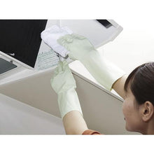 Tải hình ảnh vào trình xem thư viện, Găng tay Binistar Vinyl Chloride Towarobe Fleur Middle Hands Green M
