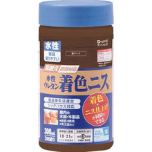 画像をギャラリービューアに読み込む, ＫＡＮＳＡＩ　水性ウレタン着色ニス　３００ＭＬ　新チーク
