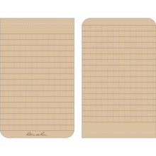 โหลดรูปภาพลงในโปรแกรมดูแกลเลอรี RITR 3 X 5 1/4 สมุดปกอ่อนแนวตั้ง สีดำ
