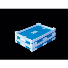 画像をギャラリービューアに読み込む, ＫＵＮＩＭＯＲＩ　プラダン折畳み　ＦＮＳコンテナ　４０Ｌ（ＳＷコーナー）ホワイト
