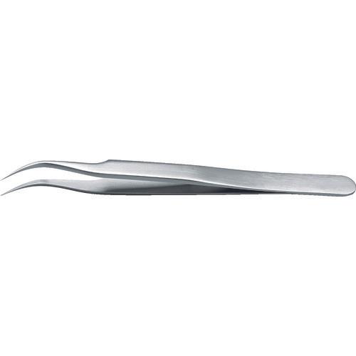 ｉｄｅａｌｔｅｋ　耐酸耐磁ステンレスピンセット　１２０ｍｍ　先曲タイプ