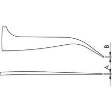 画像をギャラリービューアに読み込む, ｉｄｅａｌｔｅｋ　耐酸耐磁ステンレスピンセット　１２０ｍｍ　先曲タイプ
