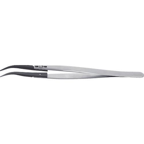 Nhíp thay thế đầu nhíp gốm ESD idealtek loại đầu cong 135mm