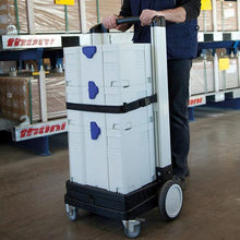 画像をギャラリービューアに読み込む, ＴＡＮＯＳ　システナー　運搬用トローリー　ＳＹＳ－Ｒｏｌｌ　耐荷重１００Ｋｇ　
