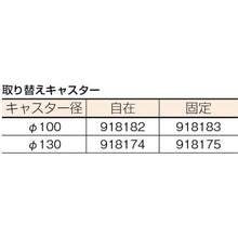 画像をギャラリービューアに読み込む, サンコー　樹脂製運搬車　静か台車クリーンＳＳ（固定ハンドルタイプ）　ブルー
