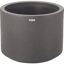 โหลดรูปภาพลงในโปรแกรมดูแกลเลอรี RICHELL Town Planter WS Round 60 Type Plain Dark Grey
